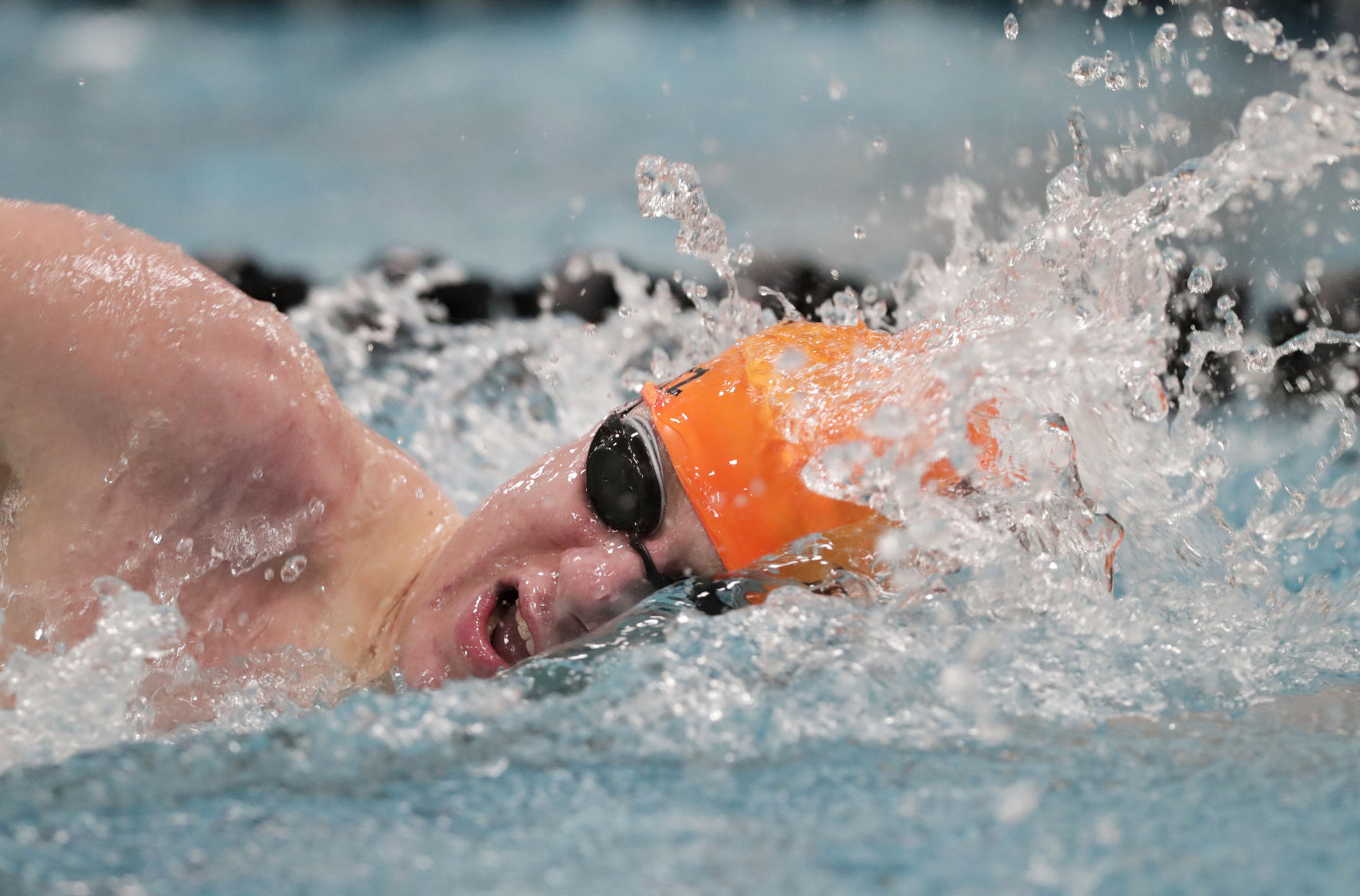 WIAA Division 1 sectional boys swim meet